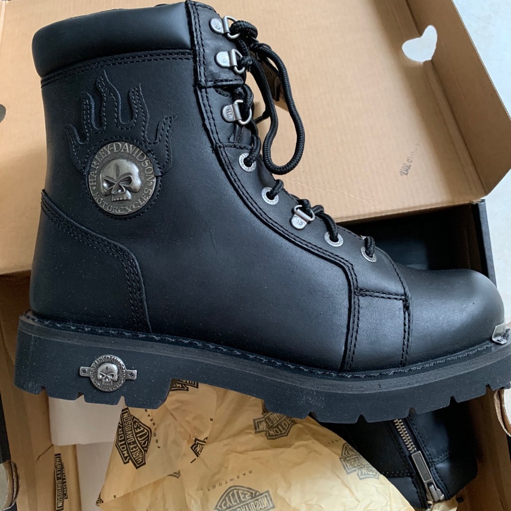 Brand New Harley Davidson Riding Boots $125